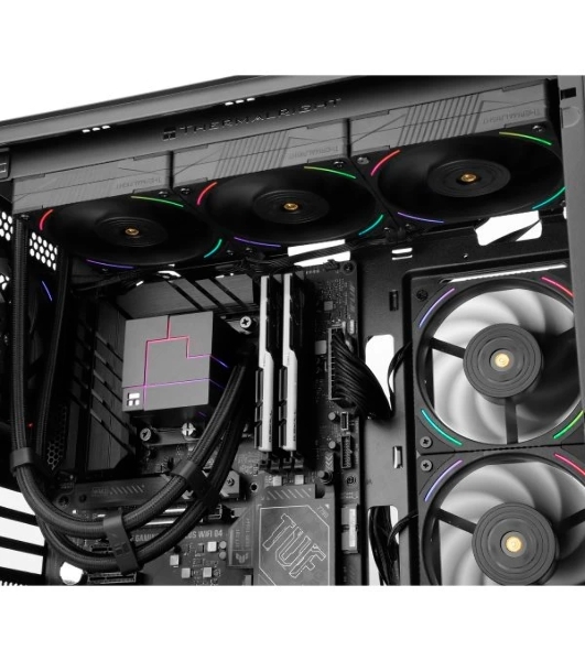 Система жидкостного охлаждения Thermalright Core Matrix 360 черный, 360 мм, 3x120 мм, 2150 об/мин, 27 дБ, 4 pin PWM, ARGB
