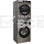 Сушильная машина Weissgauff WD 599 DC Inverter Heat Pump Silver кл.энер.:A+++ макс.загр.:9кг серебристый, фото5
