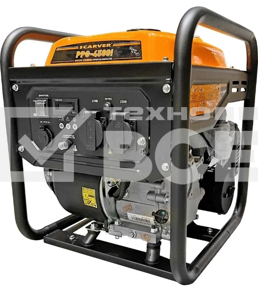 Генератор Carver PPG -4500I 3.8кВт
