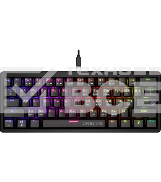 Клавиатура Defender Deimos GK-303  проводная, USB, черный