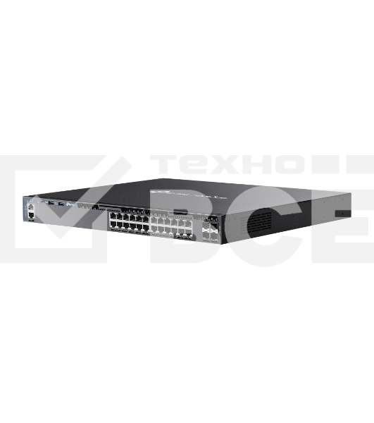 Стекируемый управляемый коммутатор 3 го уровня TP-Link SG6428X Omada с 24 гигабитными портами и 4 портами SFP+