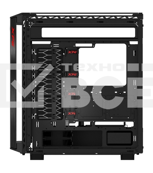 Компьютерный корпус XPG BATTLECRUISER II ST черный (BATTLECRUISERIIST-BKCWW)