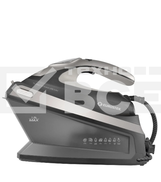 Утюг Eurostek EEI-3000 с паровой станцией, 2800 Вт, чёрный