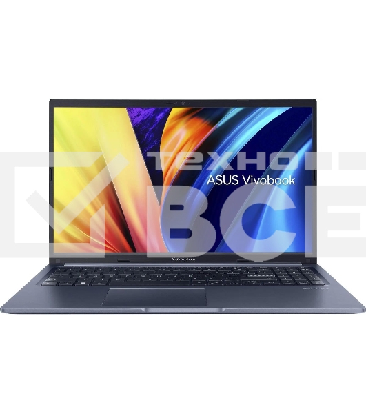 Ноутбук Asus Vivobook 15 X1502VA-BQ924 синий 90NB10T1-M01890 Core i7 13620H 16Gb SSD512Gb Intel Iris Xe graphics 15.6