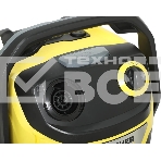 Строительный пылесос Karcher WD 5 S V-25/5/22 желтый, 1100 Вт, уборка сухая/сбор воды, пылесборник мешок/контейнер, 25 л, фото8