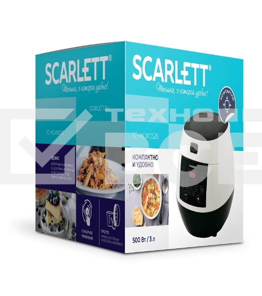 Мультиварка Scarlett SC-MC410S26 (белый)
