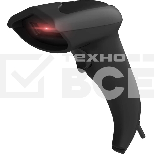 Сканер штрих-кодов ручной DELI ES211 1D, проводной, USB