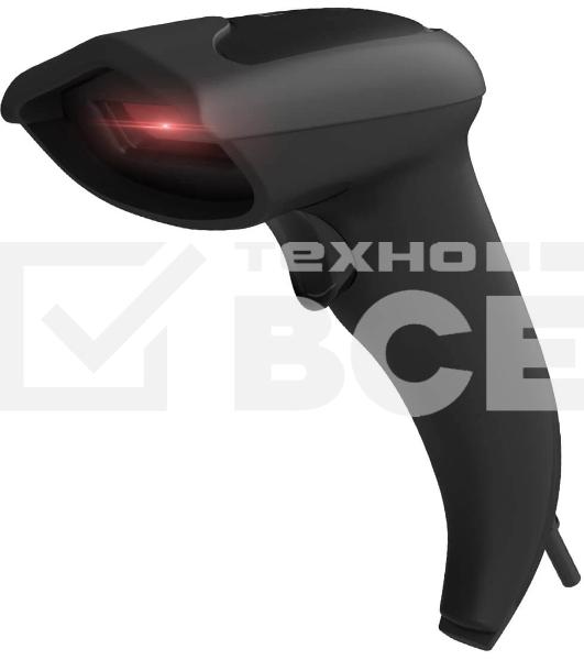 Сканер штрих-кодов ручной DELI ES211 1D, проводной, USB