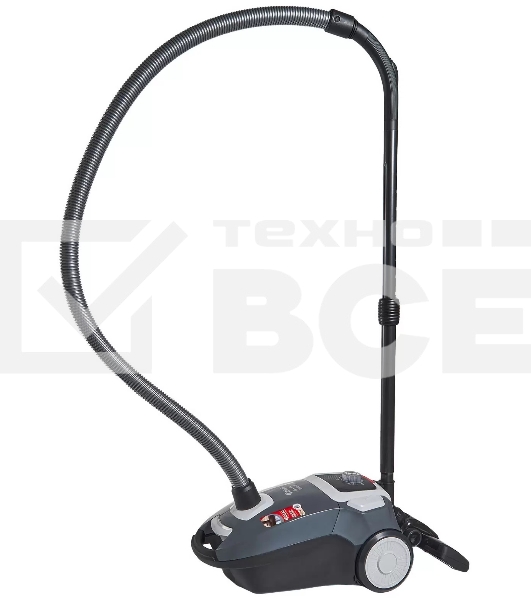 Пылесос IDEAL VC-2000 темно-серый, 450/2000 Вт, уборка сухая, пылесборник мешок 2.3 л