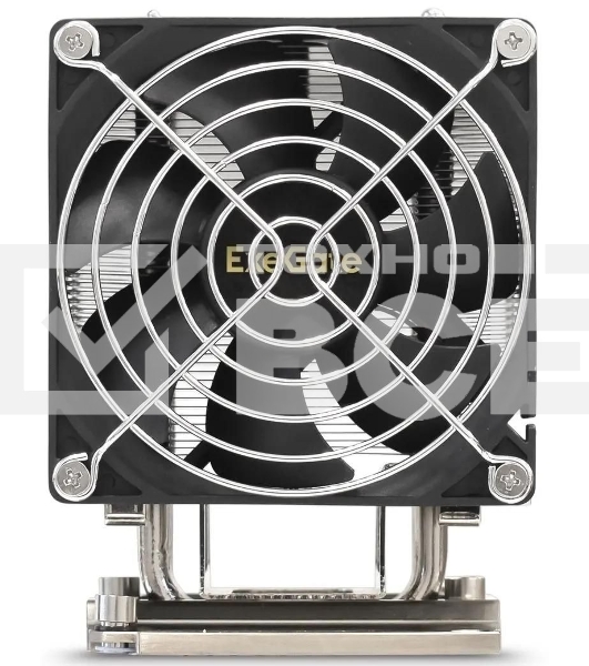 Кулер для процессора ExeGate ESNK-P0070APS4.PWM.4U.3647.Cu серебристый, 92 мм, алюминий/медь, 3800 об/мин, 44 дБ, 4 pin, 205 Вт, 125.5 мм