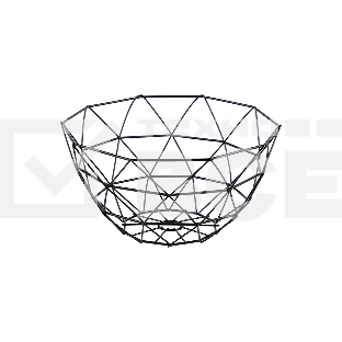 Фруктовница MALLONY CARNALE, 27x27x13,5 см (103798)