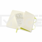 Блокнот Moleskine CLASSIC SOFT QP611C2 Pocket 90x140мм, 192 страниц, линейка, мягкая обложка, лайм, фото4