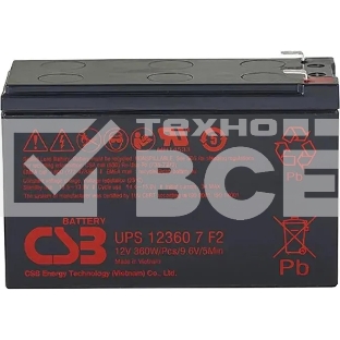 Батарея для ИБП CSB UPS123607 (12V 7.5Ah) F2