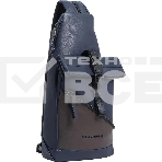 Рюкзак слинг Piquadro Harper CA6784AP/BLUTM синий/коричневый кожа, фото6