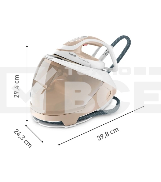 Парогенератор Tefal Pro Express Eco GV9E22E0 2200Вт коричневый/белый