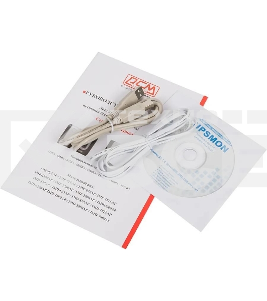 Источник бесперебойного питания Powercom Imperial IMD-625AP 375Вт 625ВА черный