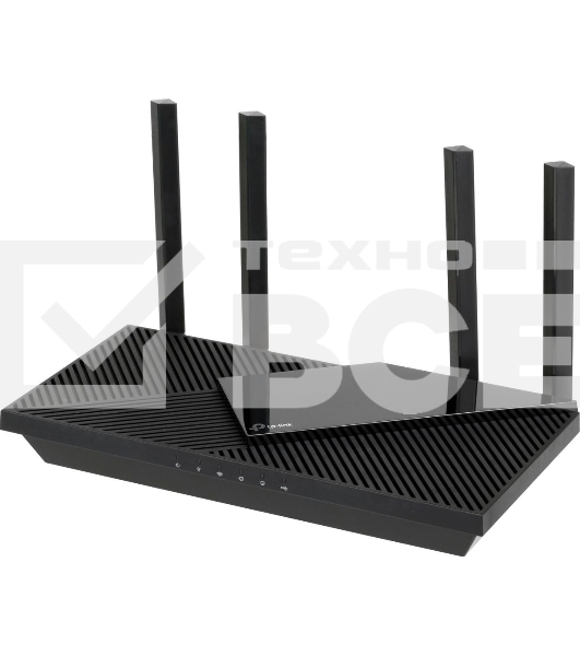 Роутер беспроводной TP-Link Archer AX55 AX3000 10/100/1000BASE-TX черный