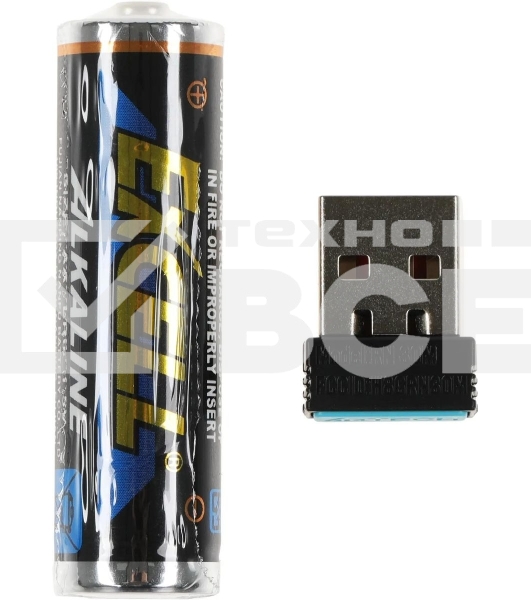 Мышь беспроводная A4Tech G3-200NS черный, 1200 dpi, радиоканал, USB, кнопки - 3