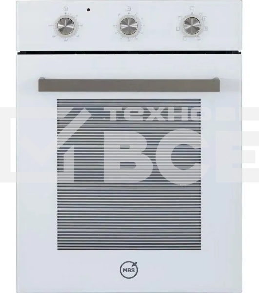Духовой шкаф электрический MBS DE-452 белый стекло/белый
