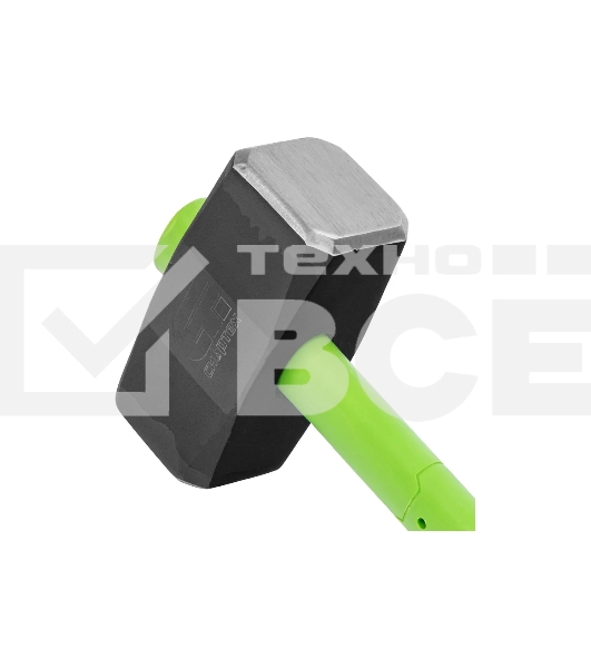 Кувалда Сибртех 9000 г, фибергласовая обрезиненная рукоятка