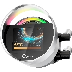 Система охлаждения Ocypus Sigma L36 WH ARGB, 360мм, LCD Pump 2.4', 3x120мм ARGB fans, LGA115X/1200/1700/18XX, AM4/AM5, фото8