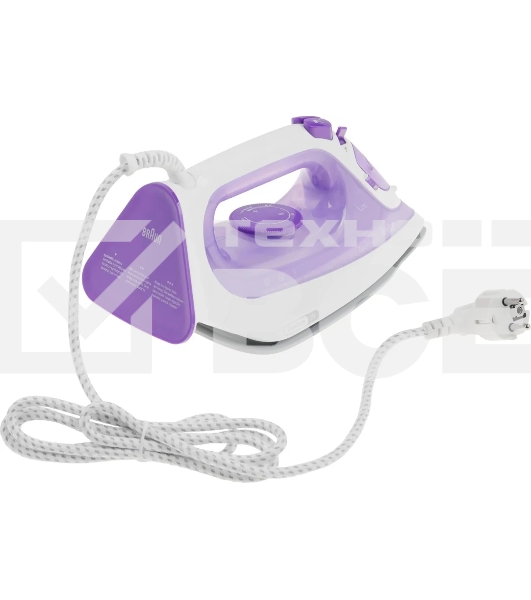 Утюг Braun SI3042VI фиолетовый/белый, 2350 Вт, 45 г/мин, 160 г/мин, 270 мл