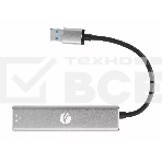 Переходник VCOM USB 3.0 -->RJ-45 1000Mbps+3 USB3.0, Aluminum Shell, 0.2м <DH312A>, фото18