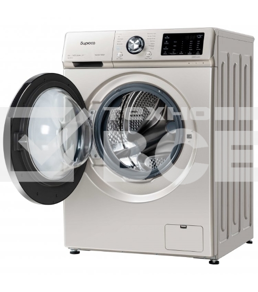 Стиральная машина Бирюса WM-SL814/15 B, золотистый, загрузка фронтальная 8 кг, 1400 об/мин, класс А+++