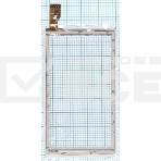 Сенсорное стекло (тачскрин) TPC1269 VER5.0, белое, фото2