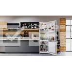Холодильник Hotpoint HT 4200 AB мраморный двухкамерный 247/78л морозилка снизу, No Frost, фото8
