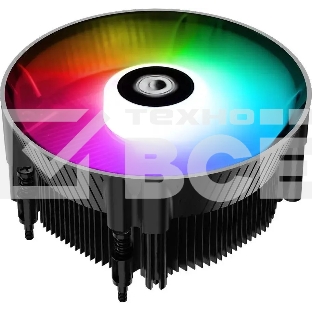 Кулер ID-Cooling DK-07A RAINBOW  черный 120мм алюминий 1800rpm 26db 4-зшт 125W 60мм