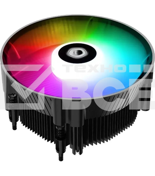 Кулер ID-Cooling DK-07A RAINBOW  черный 120мм алюминий 1800rpm 26db 4-зшт 125W 60мм
