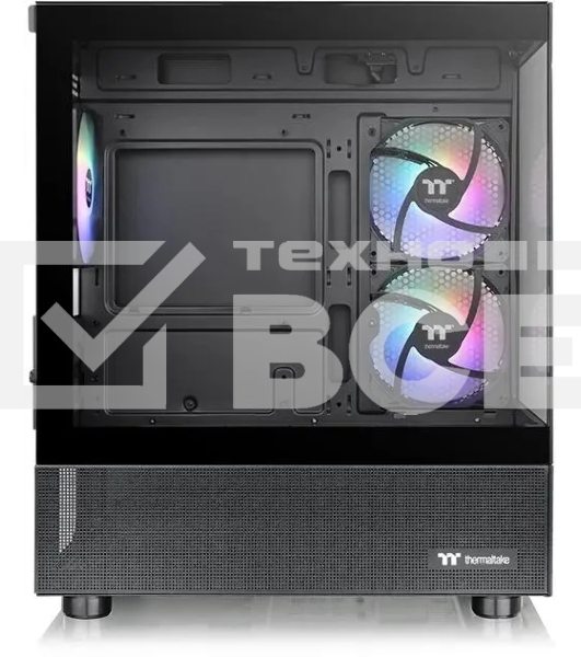 Компьютерный корпус Thermaltake View 170 TG ARGB черный без БП mATX 4x120mm 2x140mm 1x200mm 2xUSB3.0 audio bott PSU