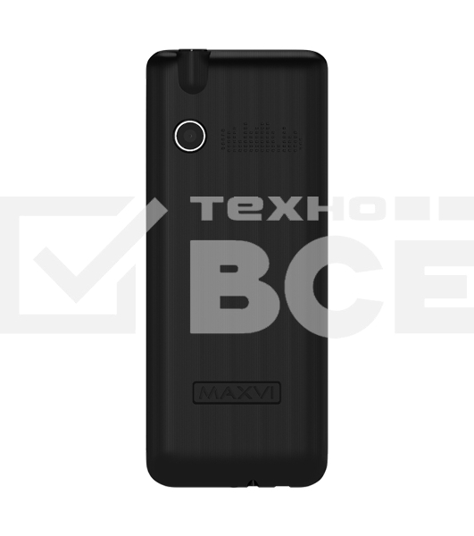 Мобильный телефон MAXVI X900i черный