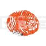 Шланг спиральный для пневмоинструмента PATRIOT PU 156x8мм полиамид быстросъем., фото3