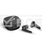 Наушники TWS Genius HS-M910BT черный, внутриканальные, Bluetooth 5.3, шумоподавление, до 4 ч, фото 1