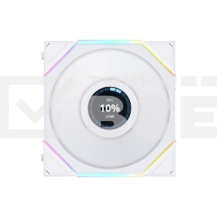 Вентилятор для корпуса Lian-Li Uni Fan TL 120 LCD ARGB G99.12TLLCD1W.00 белый 120мм 1900rpm 27db 7-pin