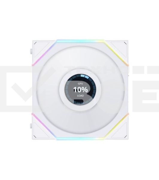 Вентилятор для корпуса Lian-Li Uni Fan TL 120 LCD ARGB G99.12TLLCD1W.00 белый 120мм 1900rpm 27db 7-pin