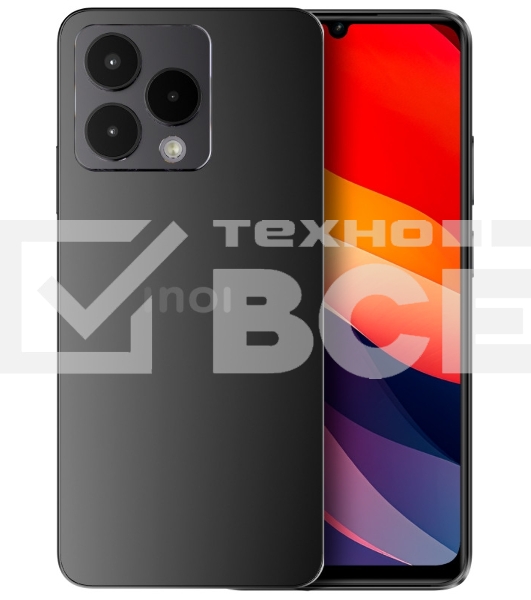 Смартфон INOI A54, 4/256Gb, черный