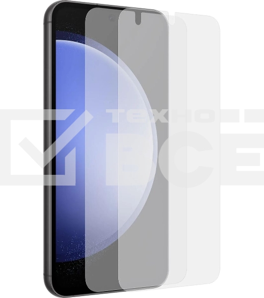 Защитная пленка для экрана Samsung прозрачный для Samsung Galaxy S23 FE прозрачный 2шт. (EF-US711CTEGRU)