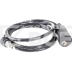 Замок тросовый ЗУБР Стандарт, 2 ключа в комплекте, длина троса 950мм, d 6мм 37269-95, фото3