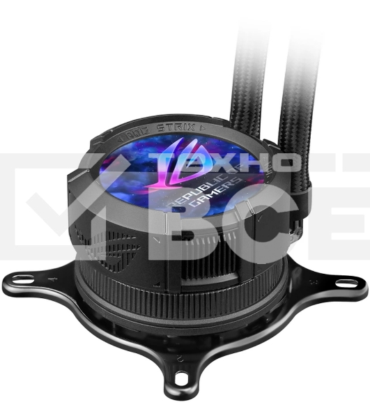 Жидкостная система охлаждения ASUS ROG STRIX LC III 360 ARGb LCD 90RC00W1-M0UAY0 черный 120мм алюминий+медь 2200rpm 36db 4-pin
