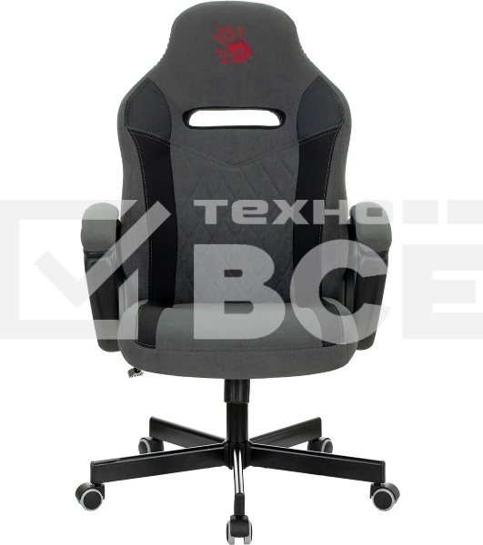 Кресло игровое A4Tech Bloody GC-110, серый, крестовина пластик