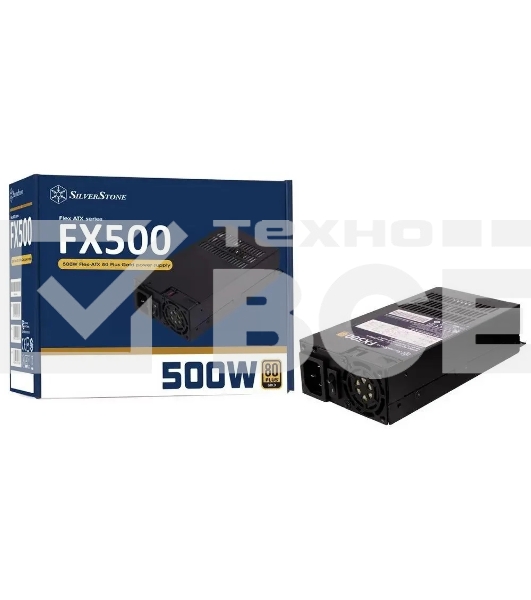 Блок питания Silverstone SST-FX500-G Retail, 500Вт, 80 PLUS Gold, 40мм, черный
