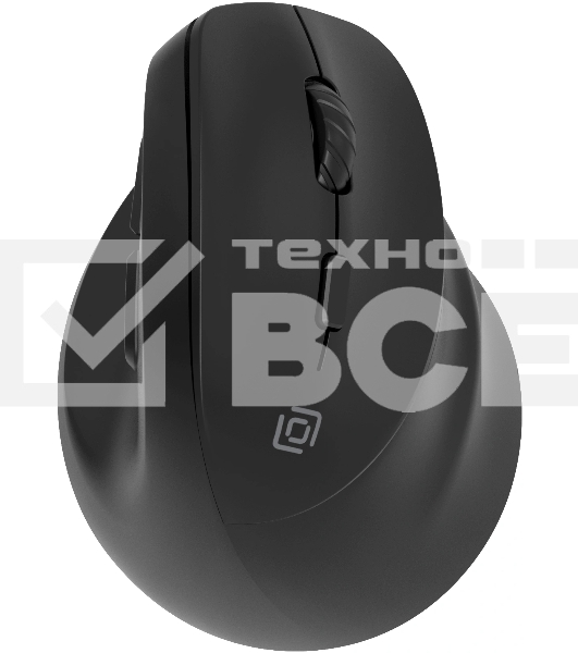 Мышь беспроводная Oklick 688MW ERGO черный, 2400 dpi, радиоканал, Bluetooth, USB, кнопки - 6