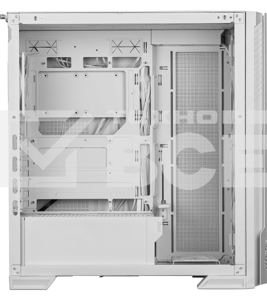 Компьютерный корпус MSI MPG VELOX 300R AIRFLOW PZ белый, Global, 2xUSB 3.2 Gen 1, 1xUSB 3.2 Gen2Type-C, 2x160мм ARGb Fan, 1