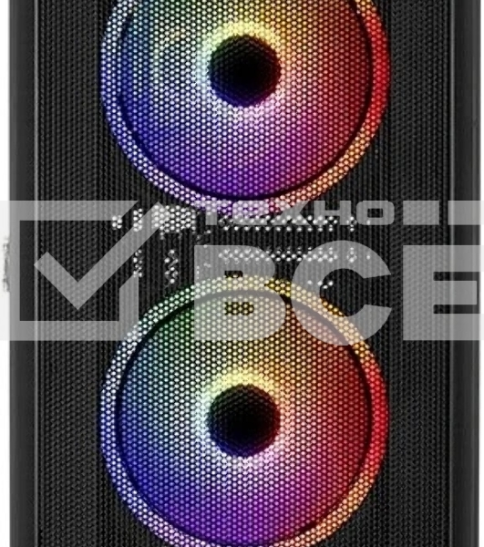 Компьютерный корпус Aerocool/Formula Graphite-G-BK-v2 черный без БП ATX 3x140мм 2xUSB 3.0 audio