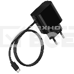 Сетевое зарядное устройство Maxvi CHL-240M 2.4A, with microUSB cable, черный, фото2