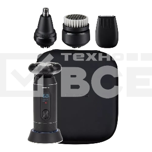 Электробритва Polaris PMR 0724RC Ultimate shave 5D PRO base черный