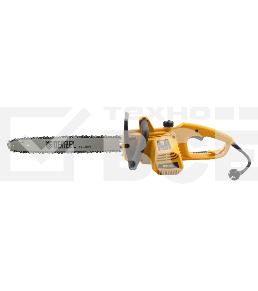 Пила цепная электрическая Denzel EDS-2200P 2,2кВт, поперечная, шина 45см, шаг 3/8, паз 1,3 мм, 63 зв